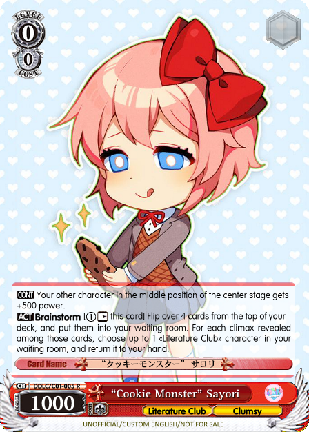 “Cookie Monster” Sayori