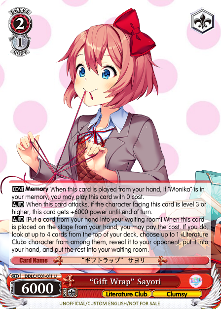 “Gift Wrap” Sayori