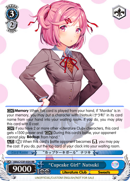 “Cupcake Girl” Natsuki