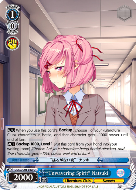 “Unwavering Spirit” Natsuki