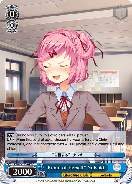 “Proud of Herself” Natsuki